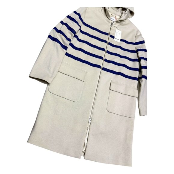 CLOSED 'Uptown' Luxury Designer Casual Long Jacket Womens S/M - NWT Retail $909 - Picture 9 of 11